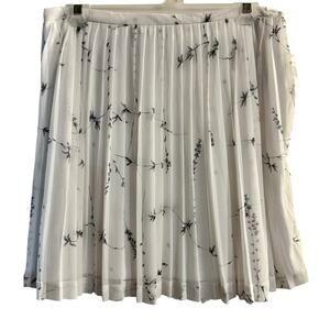 Vintage Deadstock Rampage Cottagecore Fairycore Pleated Chiffon Mini Skirt Med